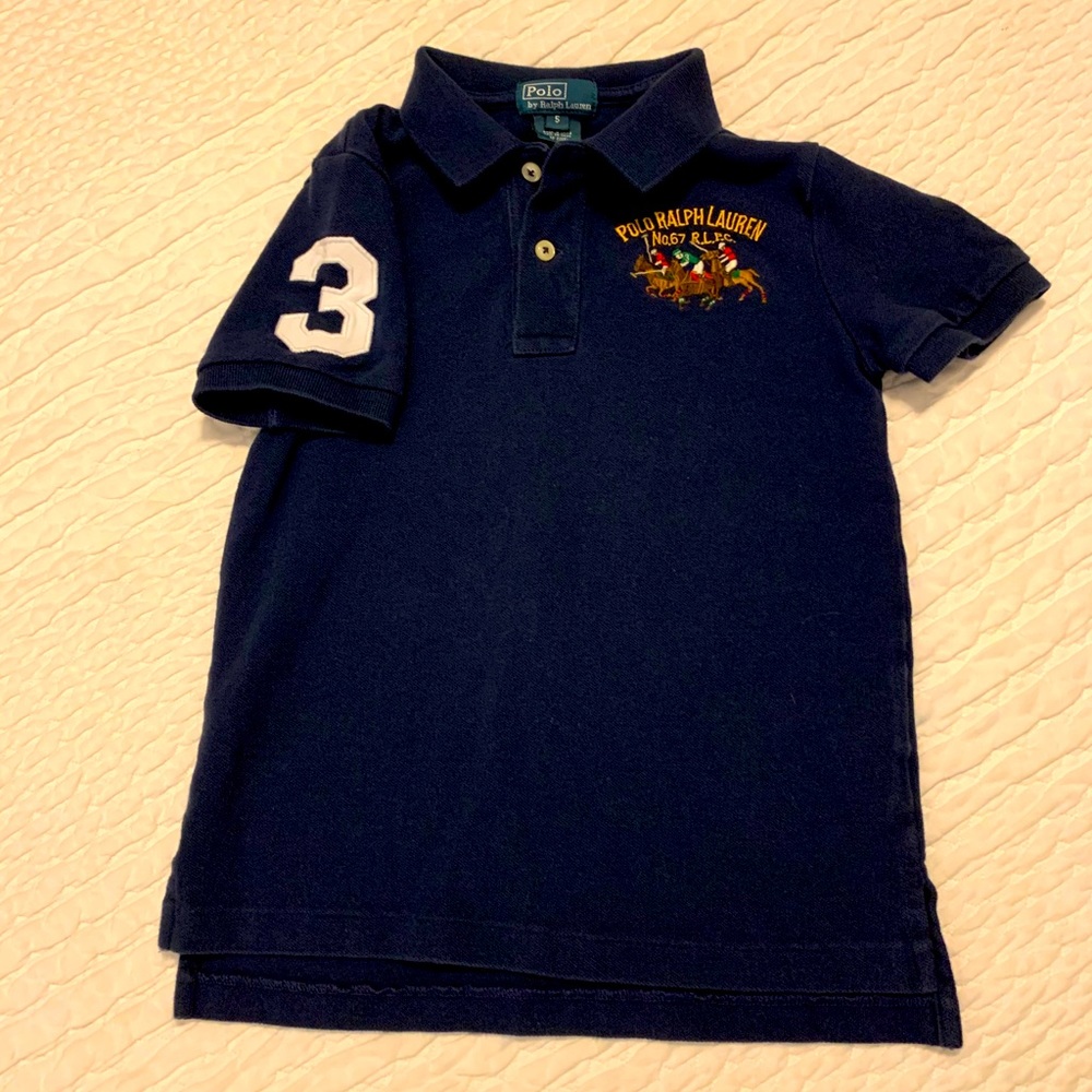 Polo Ralph Lauren, Navy Polo Shirt, Sz 4/5